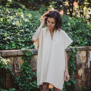 Lilah Dress in Cotton Denim