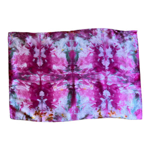 Silk Pillow Case in Cochineal